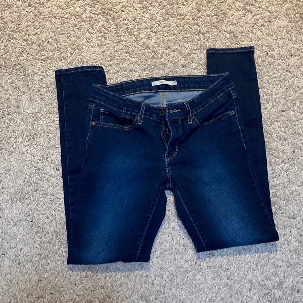Levi skinny jeans.